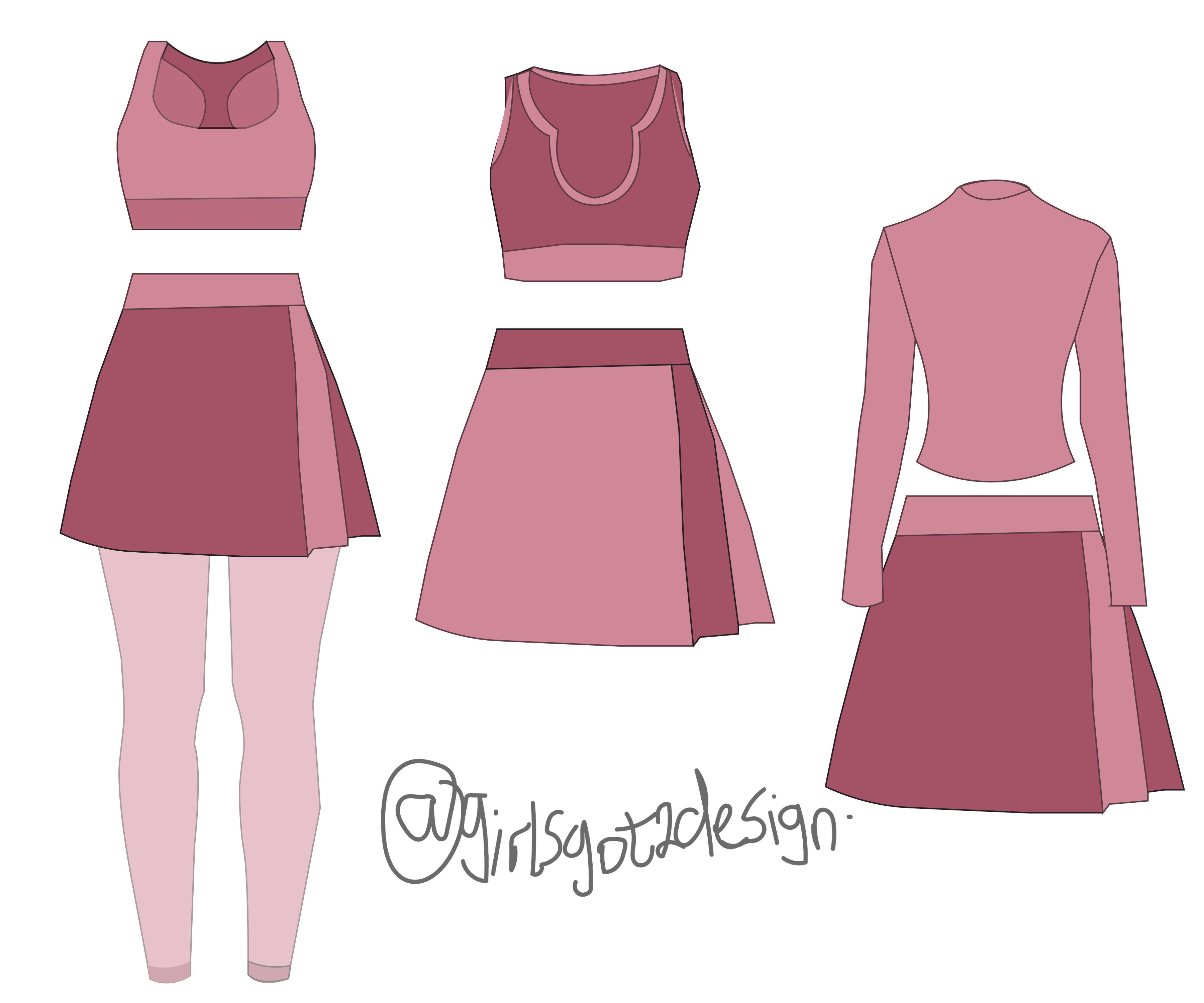sport wear drawings-04